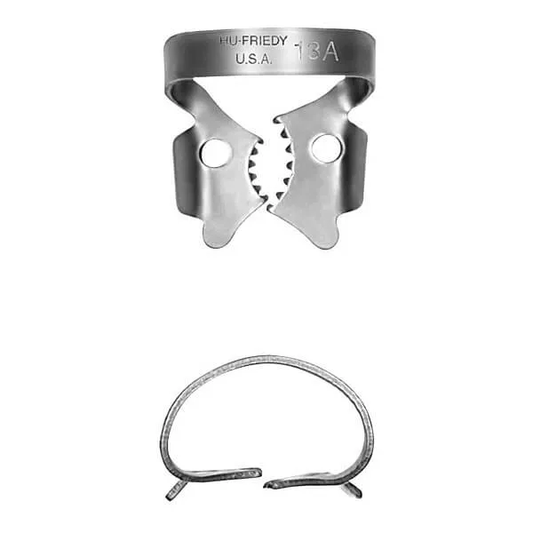 Rubber Dam Clamps #13A Left UK molar