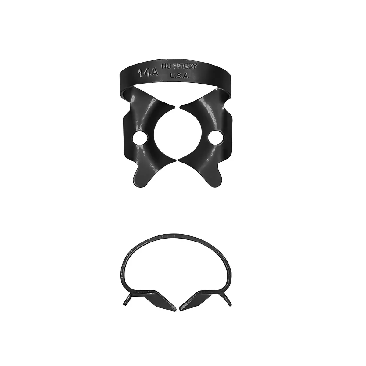 Rubber Dam Clamp #14A, Molar, BlackLine
