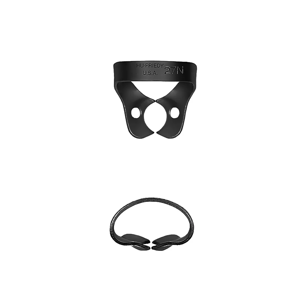 Rubber Dam Clamp #27N, Premolar, BlackLine