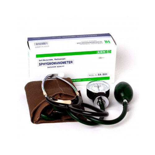 Aneroid Sphygmomanometer, With Stethoscope, SA-501