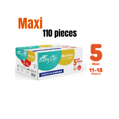 Baby Life Baby Diapers, Maxi, Size 5