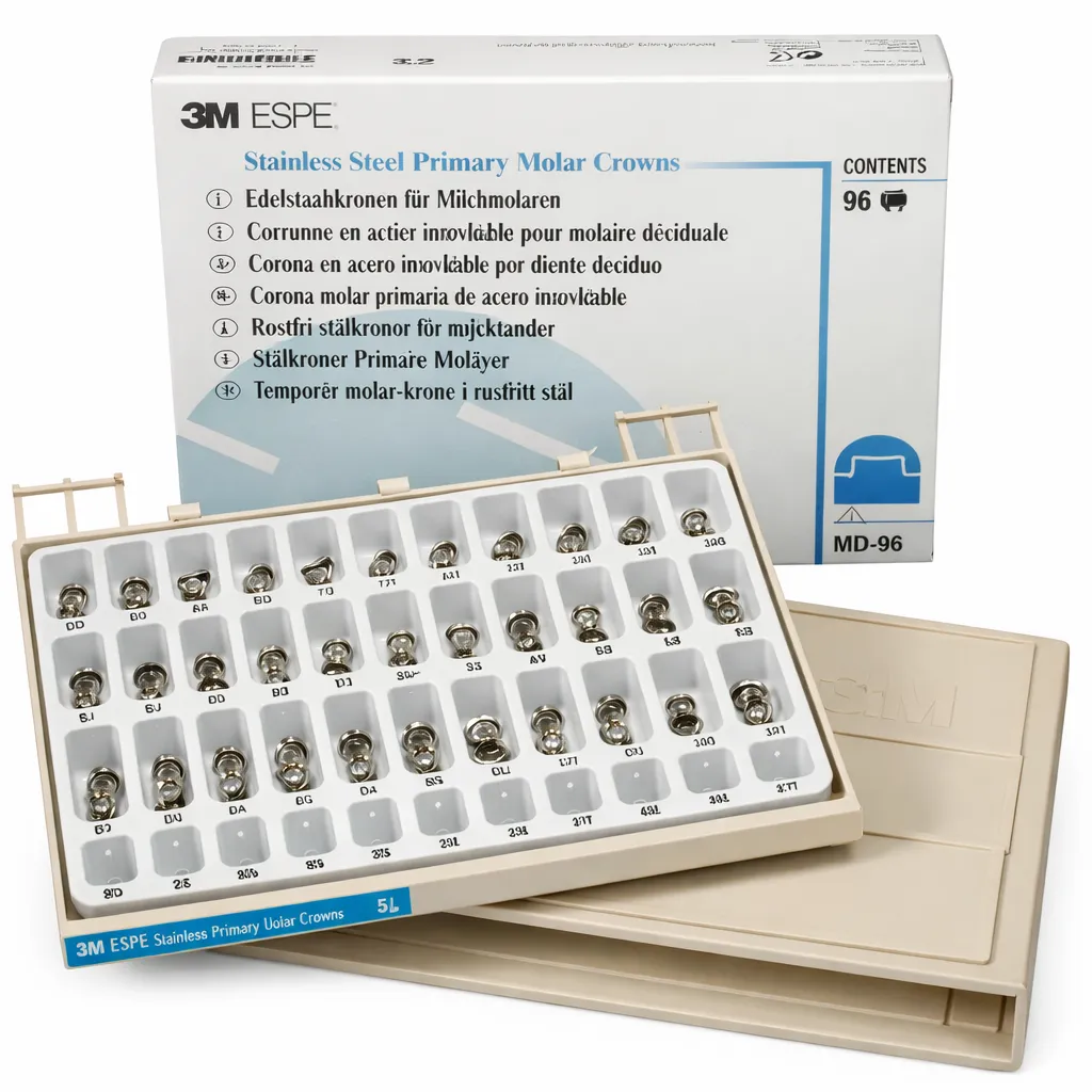 Nichro Primary Molar Crown Set ND-96