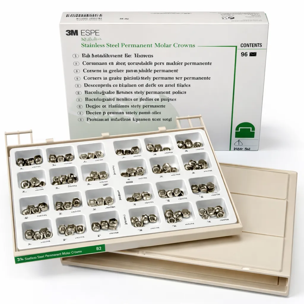 Nichro 1st Primary Molar Crown Set PO-96