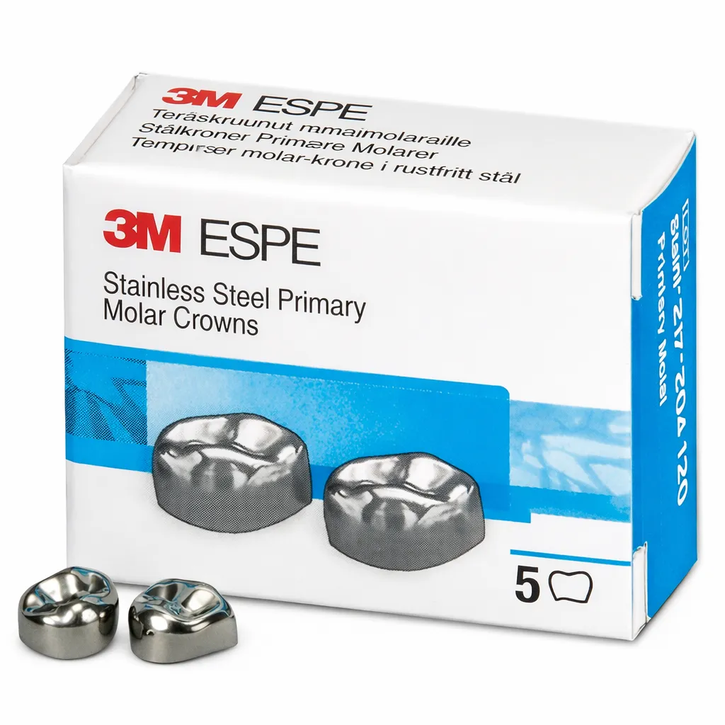 Stainless Steel Second Primary Molar Crown E-UL-3