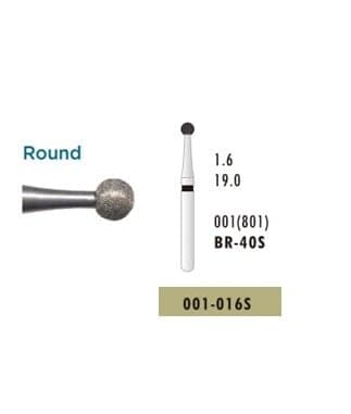 سنبلة ألماسية Br-40XC (001-016XC)، سوداء، عبوة 5 قطعة