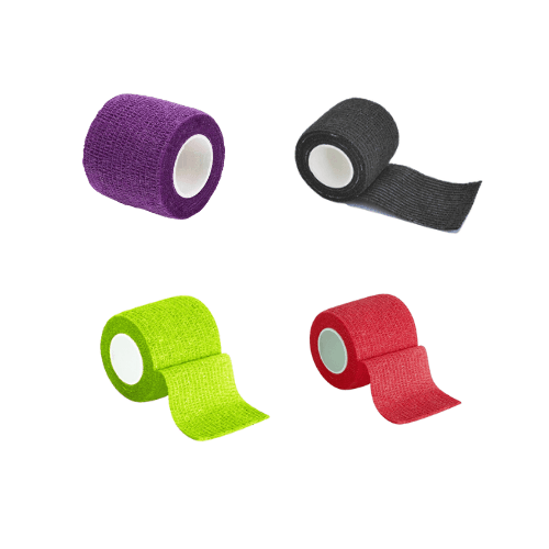Cohesive Bandage, Assorted Colors, 7.5 cm