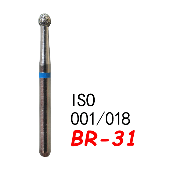 Ball Round End BR-31, Standard Grit, 001/018