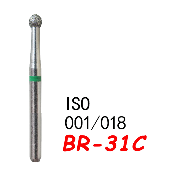 نهاية كروية BR-31C، خشونة خشنة، 001/019