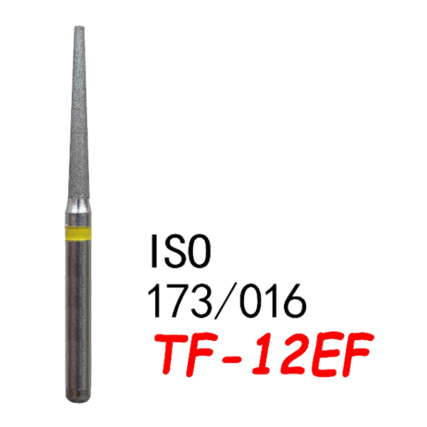 تناقص مستقيم نهاية مسطحة TF-12EF، حبيبات ناعمة جداً، 173/014