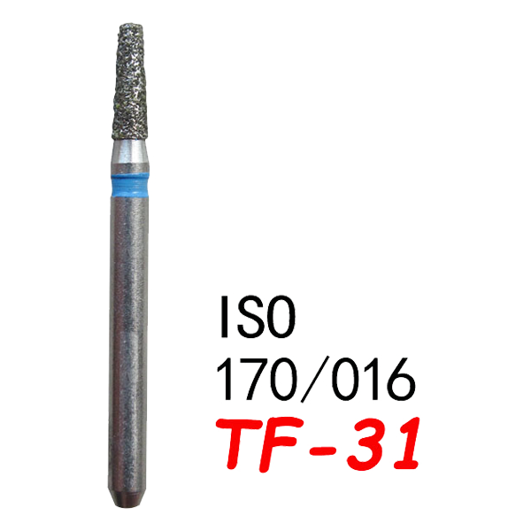 Straight Taper Flat End TF-31, Standard Grit, 170/016