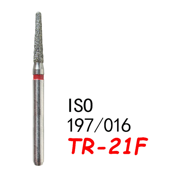 تناقص مستقيم نهاية مستديرة TR-21F، خشونة ناعمة، 197/015