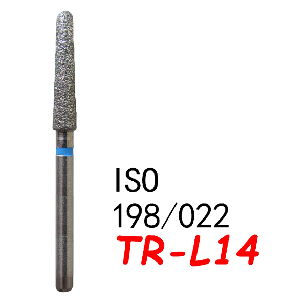تناقص مستقيم نهاية مستديرة عمود طويل TR-L14، خشونة قياسية، 198/022