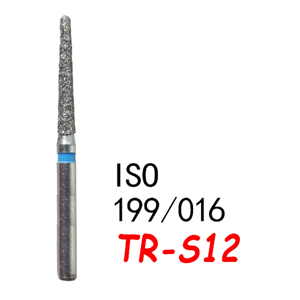 Straight Taper Round End Short TR-S12, Standard Grit, 199/016