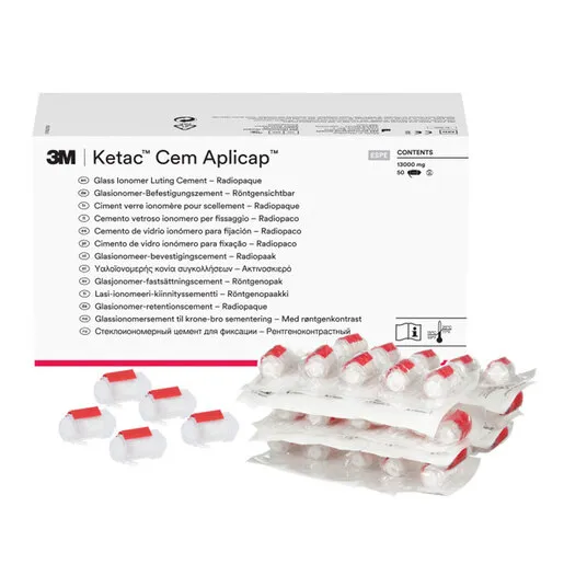 3M Ketac Cem Aplicap إعادة تعبئة 50-عبوة 56060