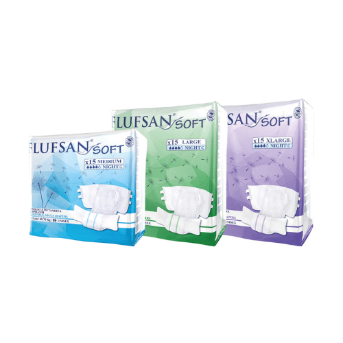 Flufsan Incontinence Briefs, Italian