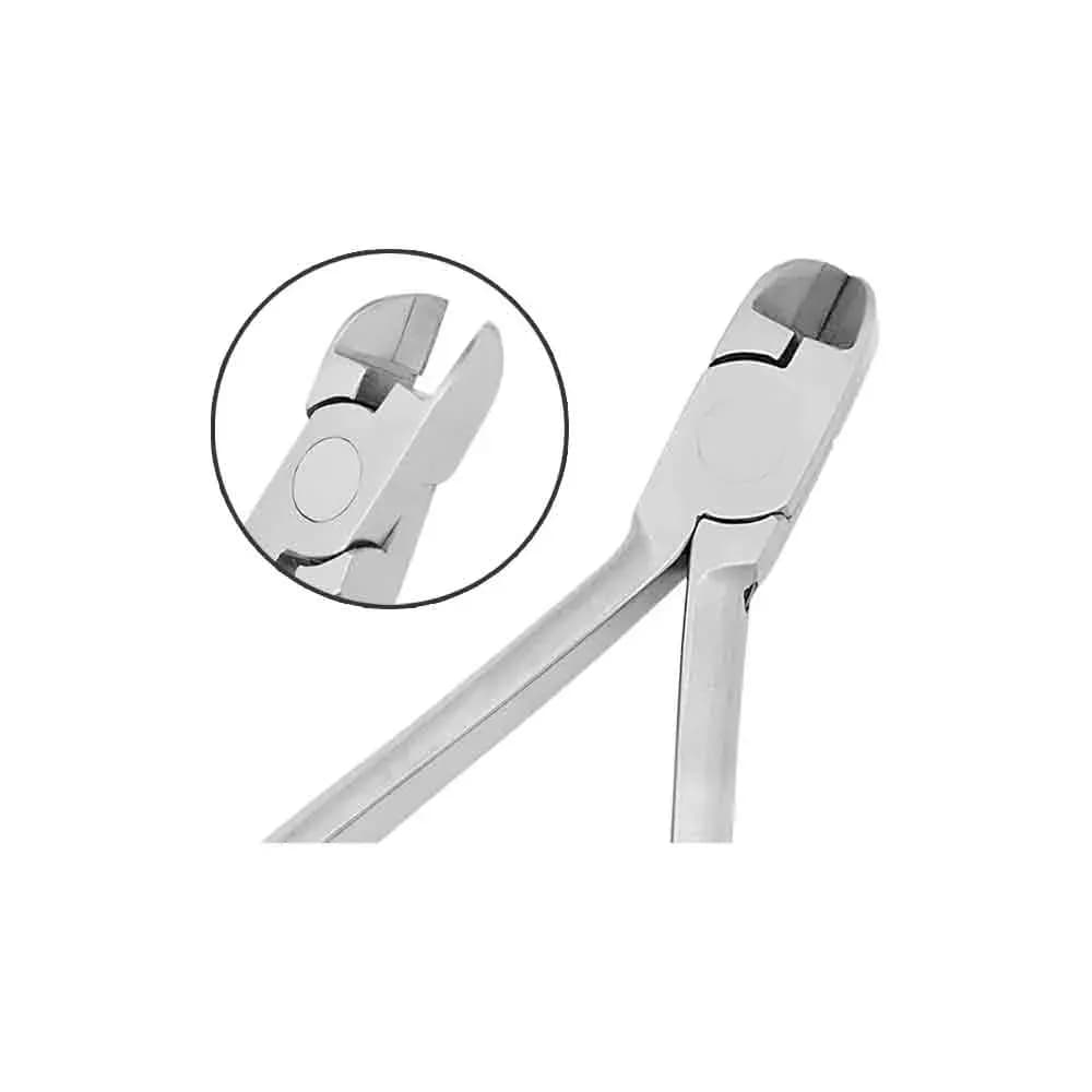 Orthodontic Cutter Hard Wire, 8 mm Beak, Straight