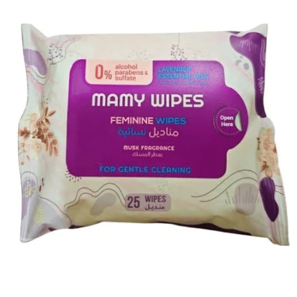 Feminine Wipes, Musk Scent