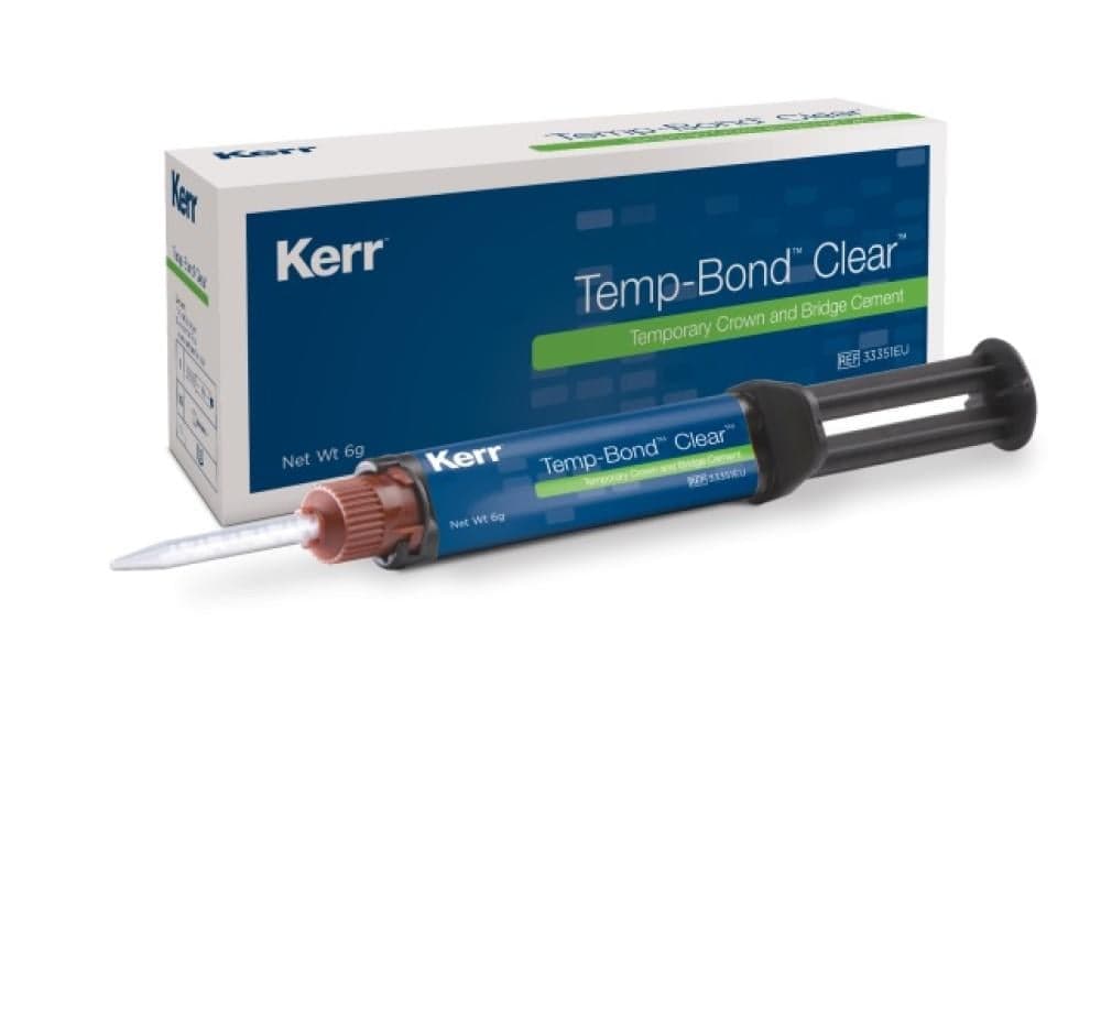 Temp-Bond Clear, 6 g Syringe