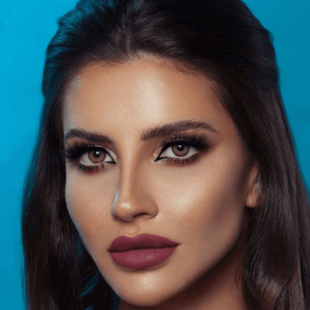 Monthly Colored Contact Lenses, AFVB320, Hazel