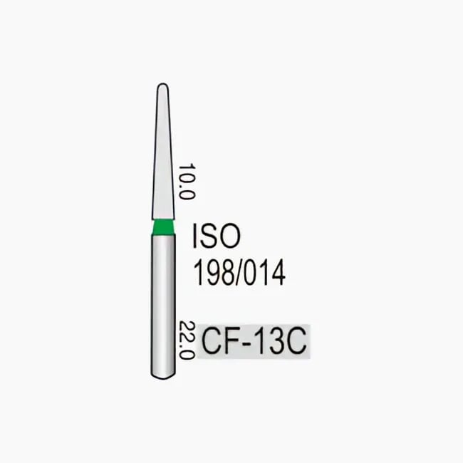 Chamfur Torpedo (Gingival Curettage) CF-13C, Coarse Grit, 299/016