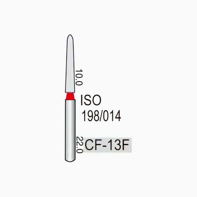 Chamfur Torpedo (Gingival Curettage) CF-13F, Fine Grit, 299/014