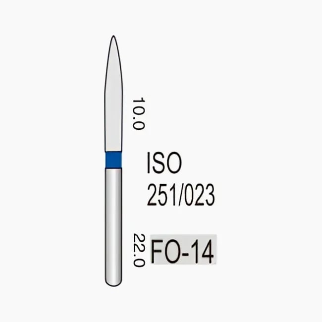 Flame Ogival End FO-14, Standard Grit, 250/017