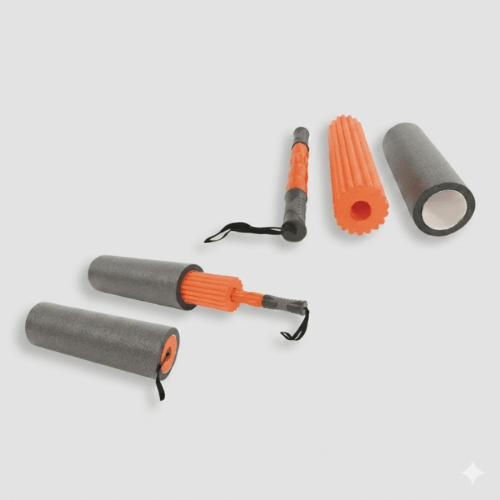 فوم رولر المتنوع  3 في 1 -  foam roller