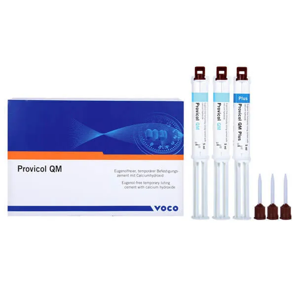 Provicol QM Plus، خالٍ من الأوجينول، أسمنت تثبيت مؤقت