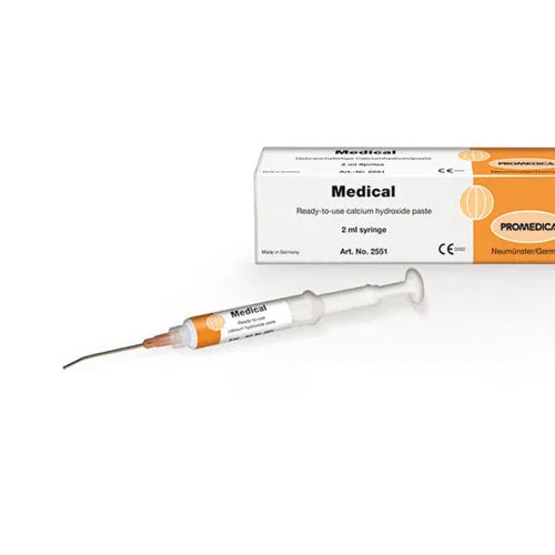Medical، معجون هيدروكسيد الكالسيوم مائي معتم للأشعة