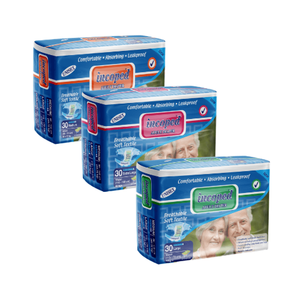 Incontinence Briefs, Turkish, 30 Count