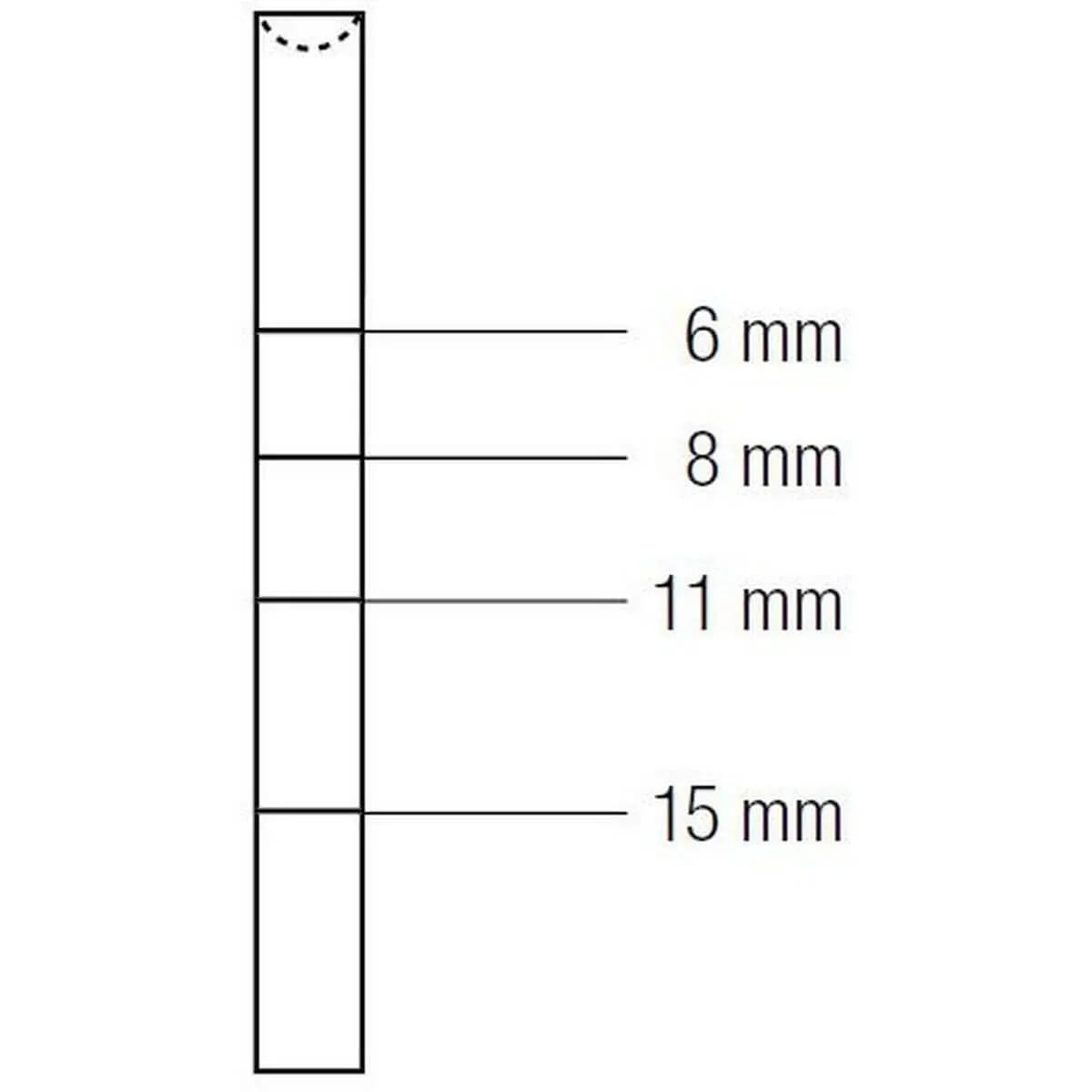 Osteotome Bayonet Concave 2.7mm