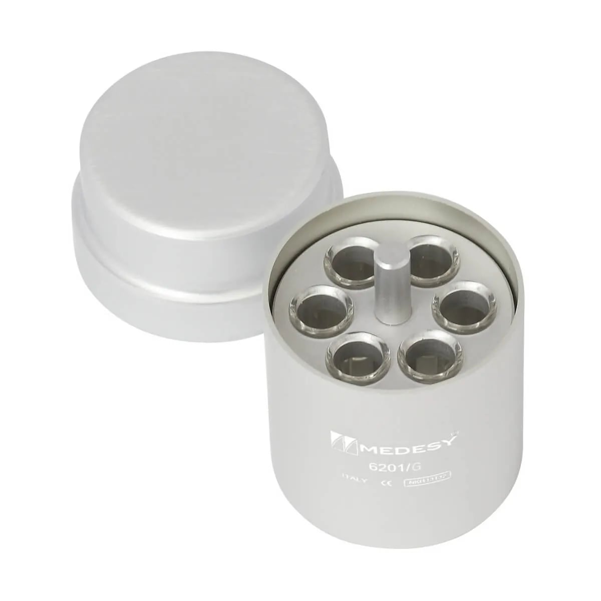 Endodontic Box Aluminum Silver