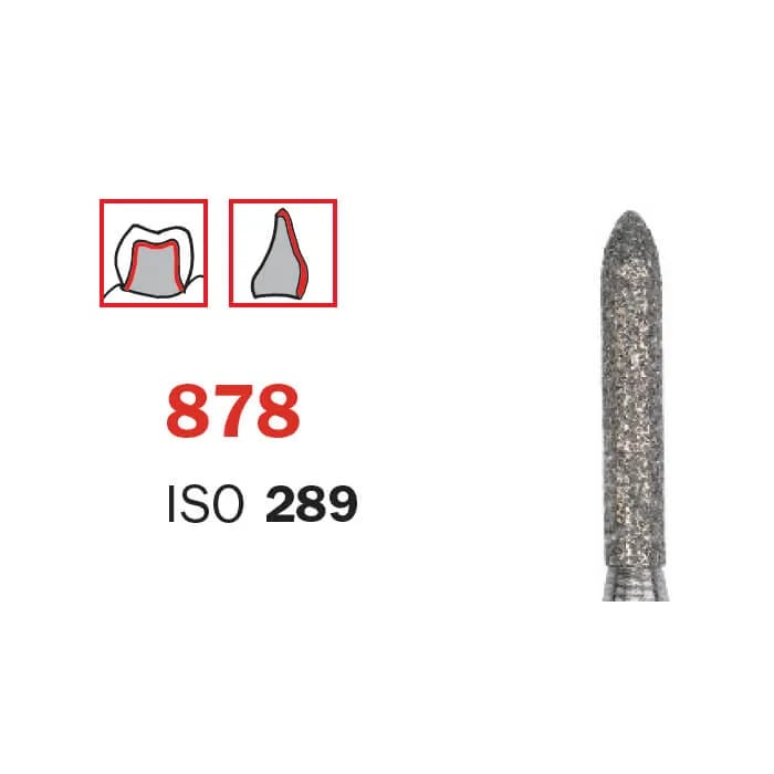 سنبلة ألماسية FG 018 ناعمة جدا مخروط ISO #289