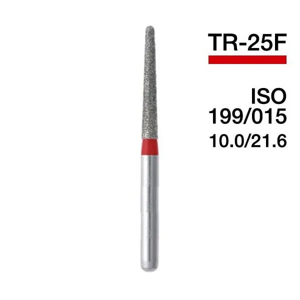 سنابل ألماسية FG تيبر بنهاية مستديرة #199-015، TR-25F