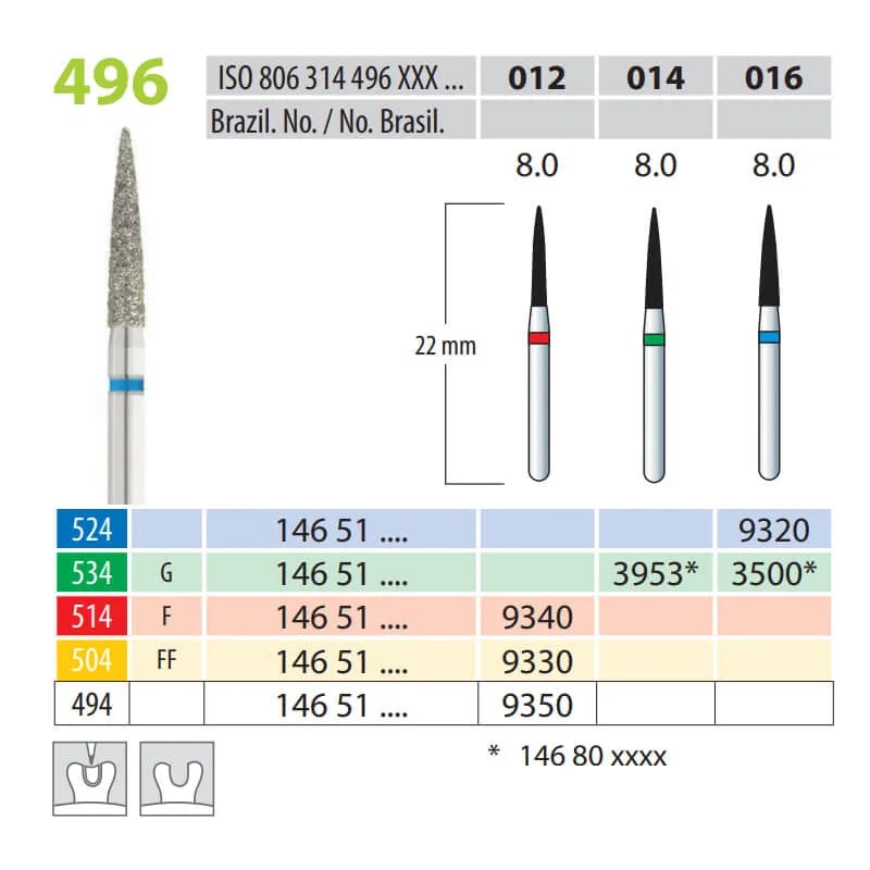 سنابل ألماسية لهبي FG 496-012 فائقة النعومة