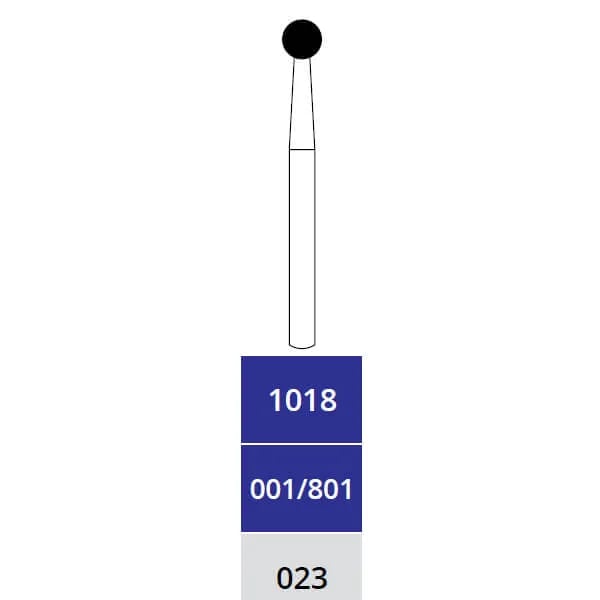 Diamond Burs, Round, Medium, FG 023