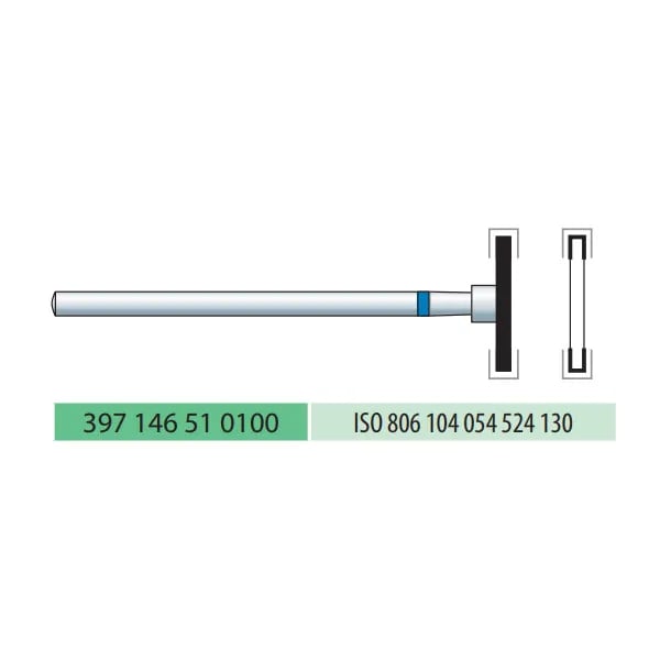 سنابل ألماسية عجلة خشونة متوسطة HP 054-130