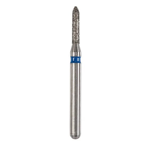 Diamond Bur, FG 010, Medium, Torpedo ISO #287