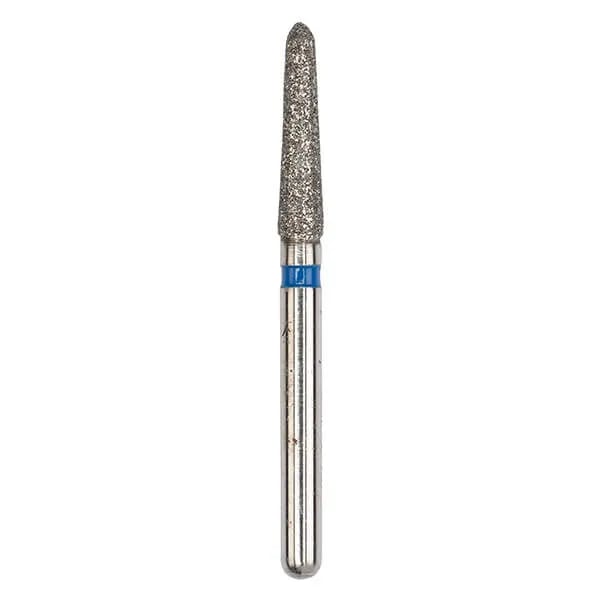 Diamond Bur, FG 014, Medium, Torpedo ISO #298