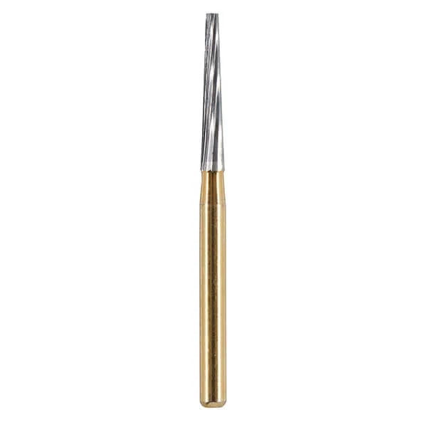 Finishing Carbide Bur, FG 014, Truncated Cone, 12 Flutes ISO #184