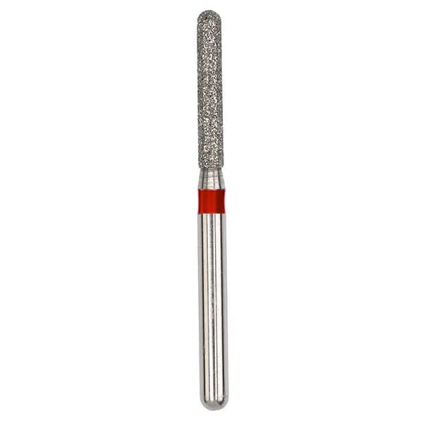 Diamond Bur, FG 014, Fine, Cylinder Round Shoulder ISO #141
