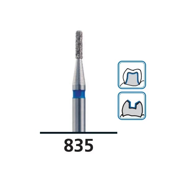 سنابل ألماسية أسطوانية بنهاية مسطحة G835 خشنة FG-016