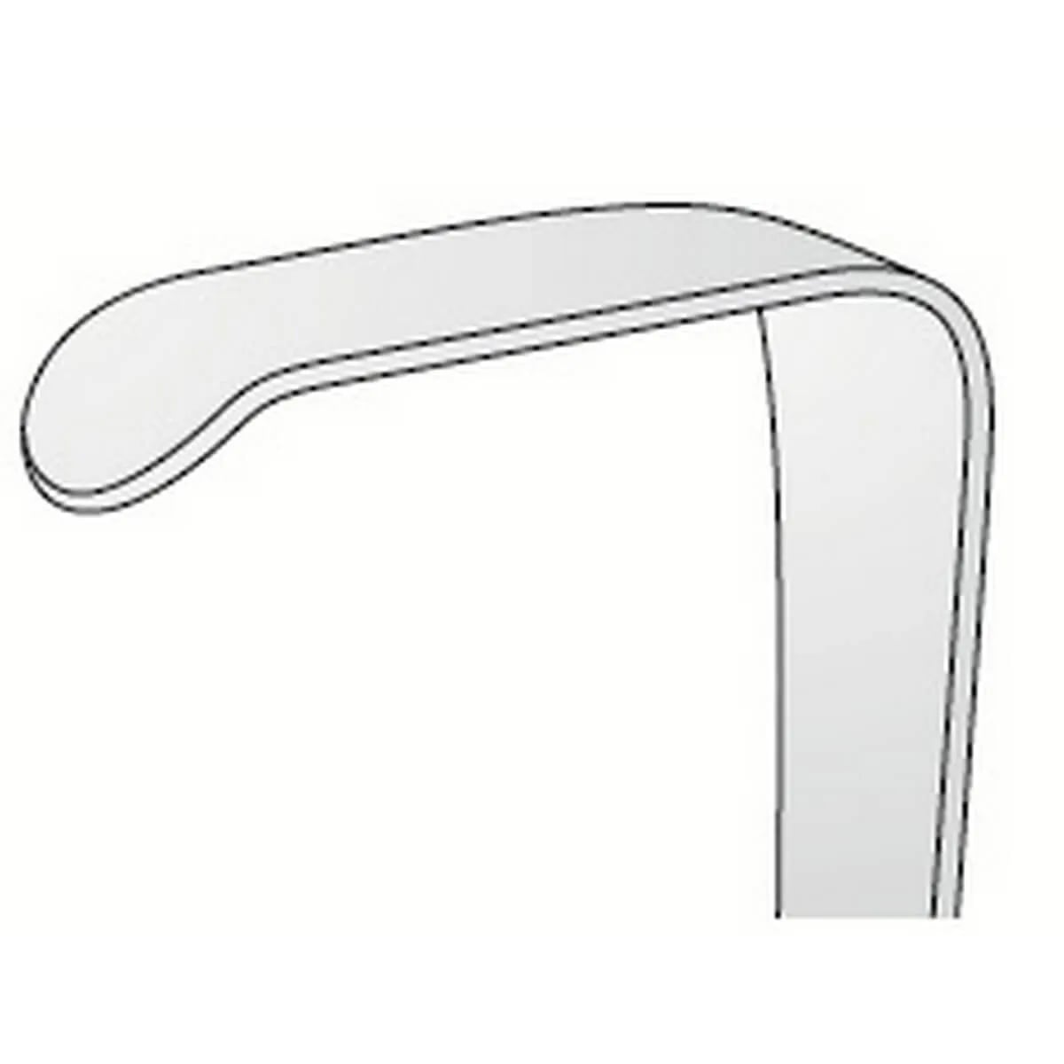 Retractor Langenbeck 50x13mm