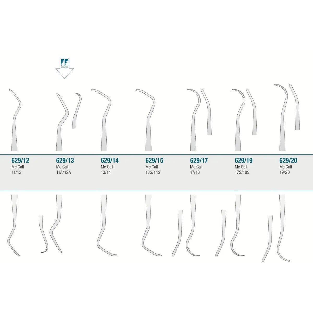 Curette MC CALL 11A/12A