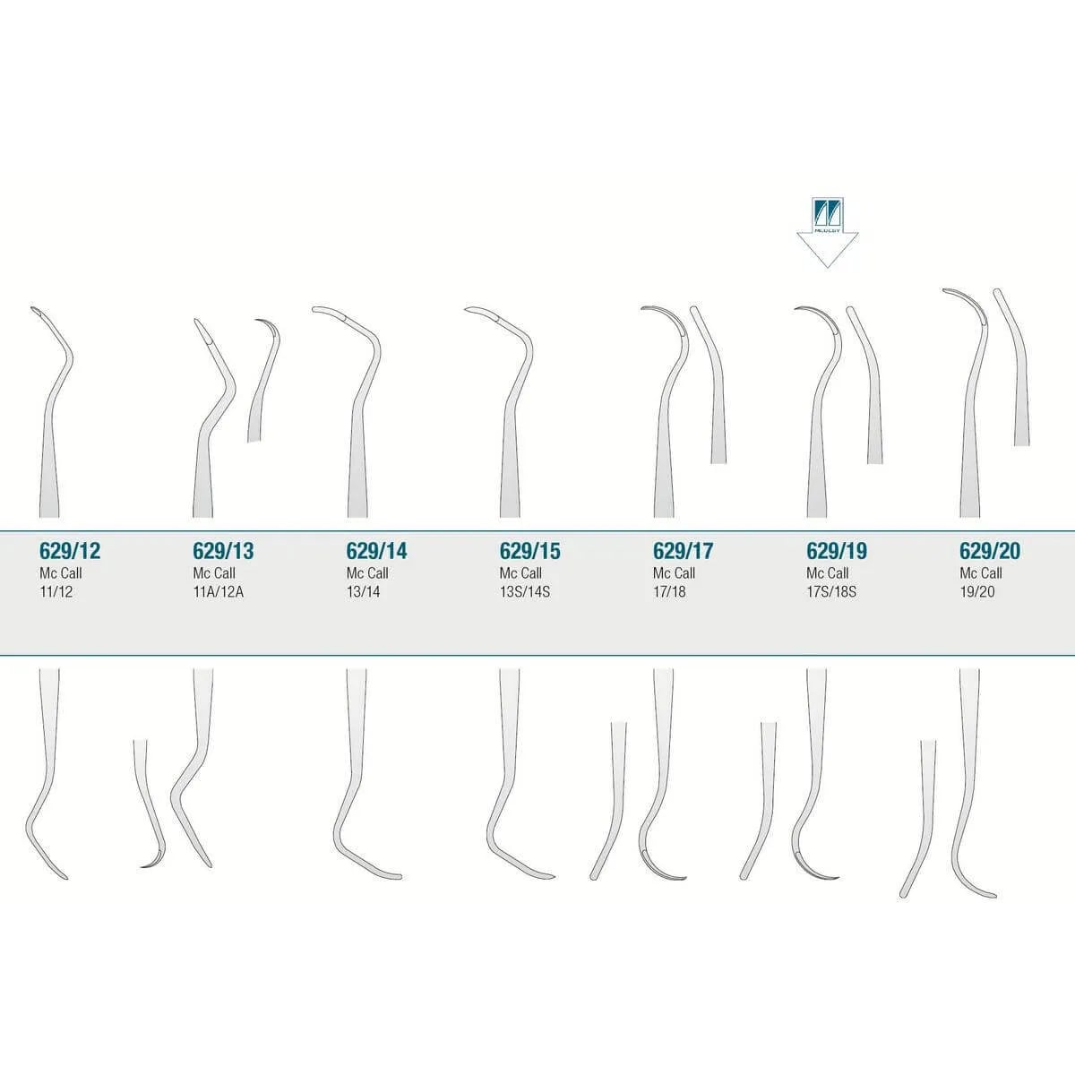 Curette MC CALL 17S/18S