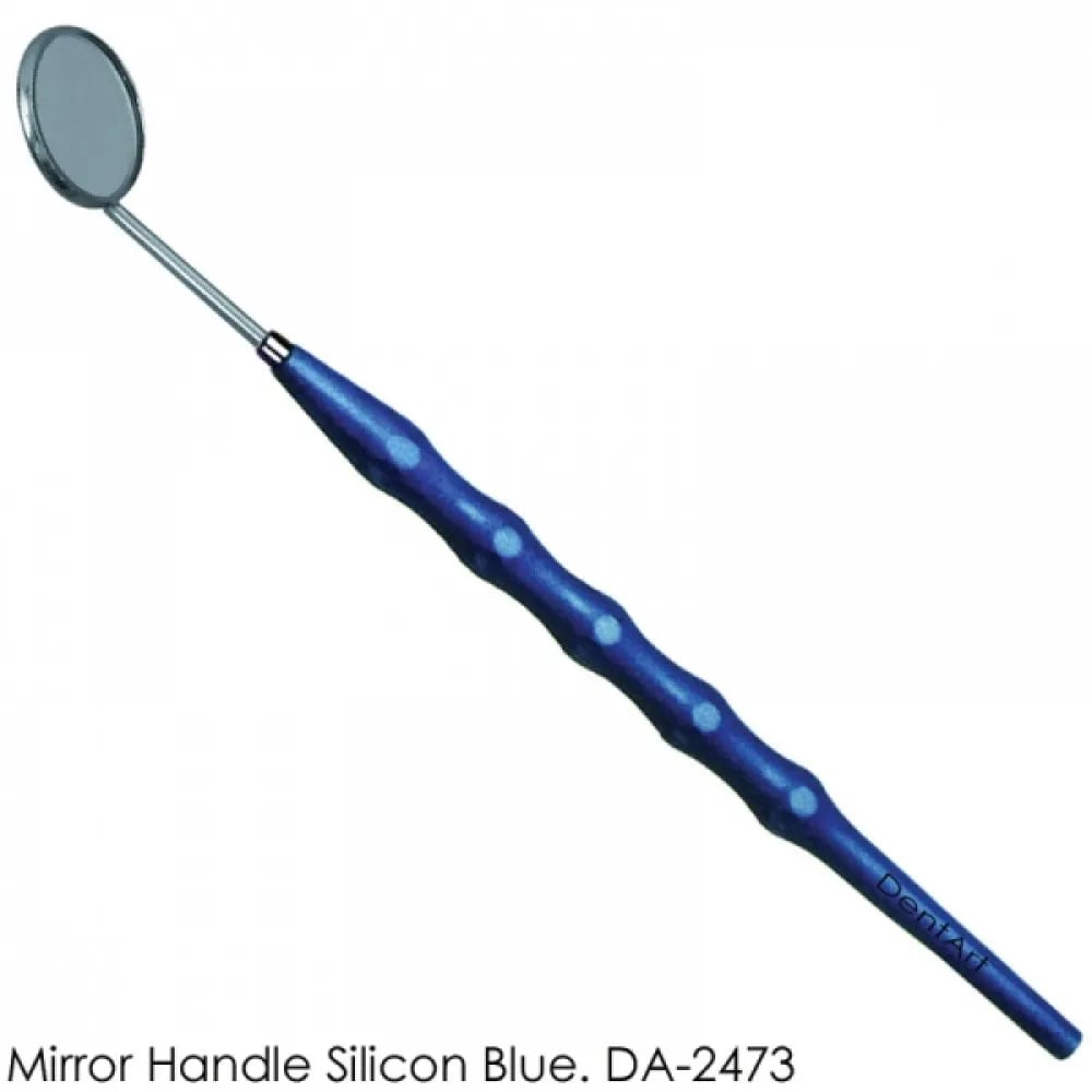 Mirror Handle Silicone Blue