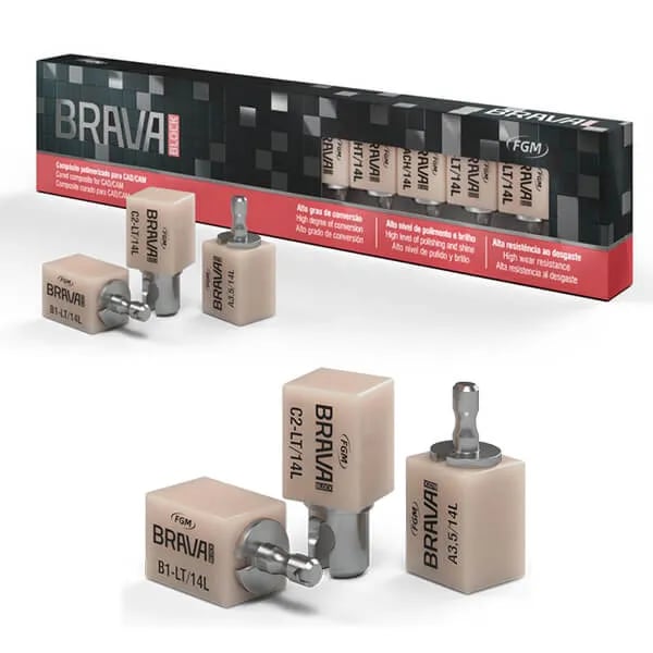 Brava Block A3.5-LT, Glass-Ceramic Composite CAD/CAM Blocks