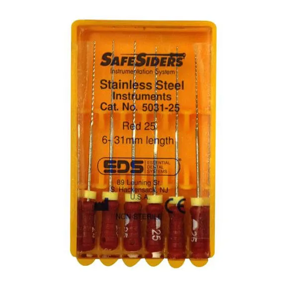 SafeSiders Nickel-Titanium Refill (Orange, 25mm Length), #04
