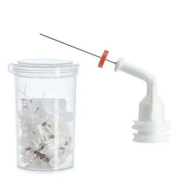 NaviTip, Apex Delivery Tips, 30G, White, 17mm Length