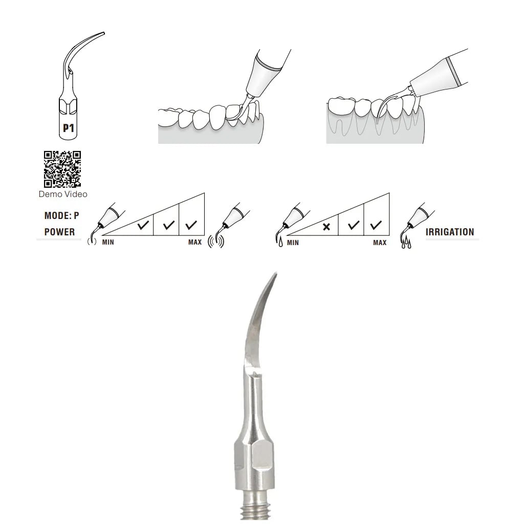 PS1 Sirona Scaler Tip, Cleaning and Irrigating of Subgingival Deposits